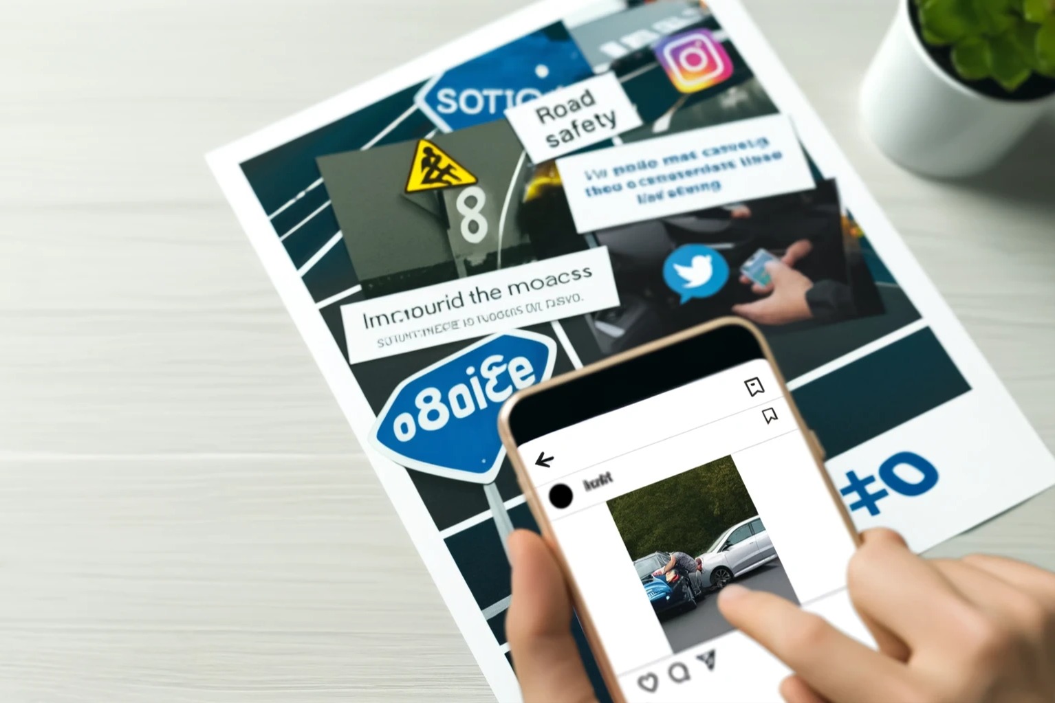 Prévention des Accidents de la Route via les Médias Sociaux