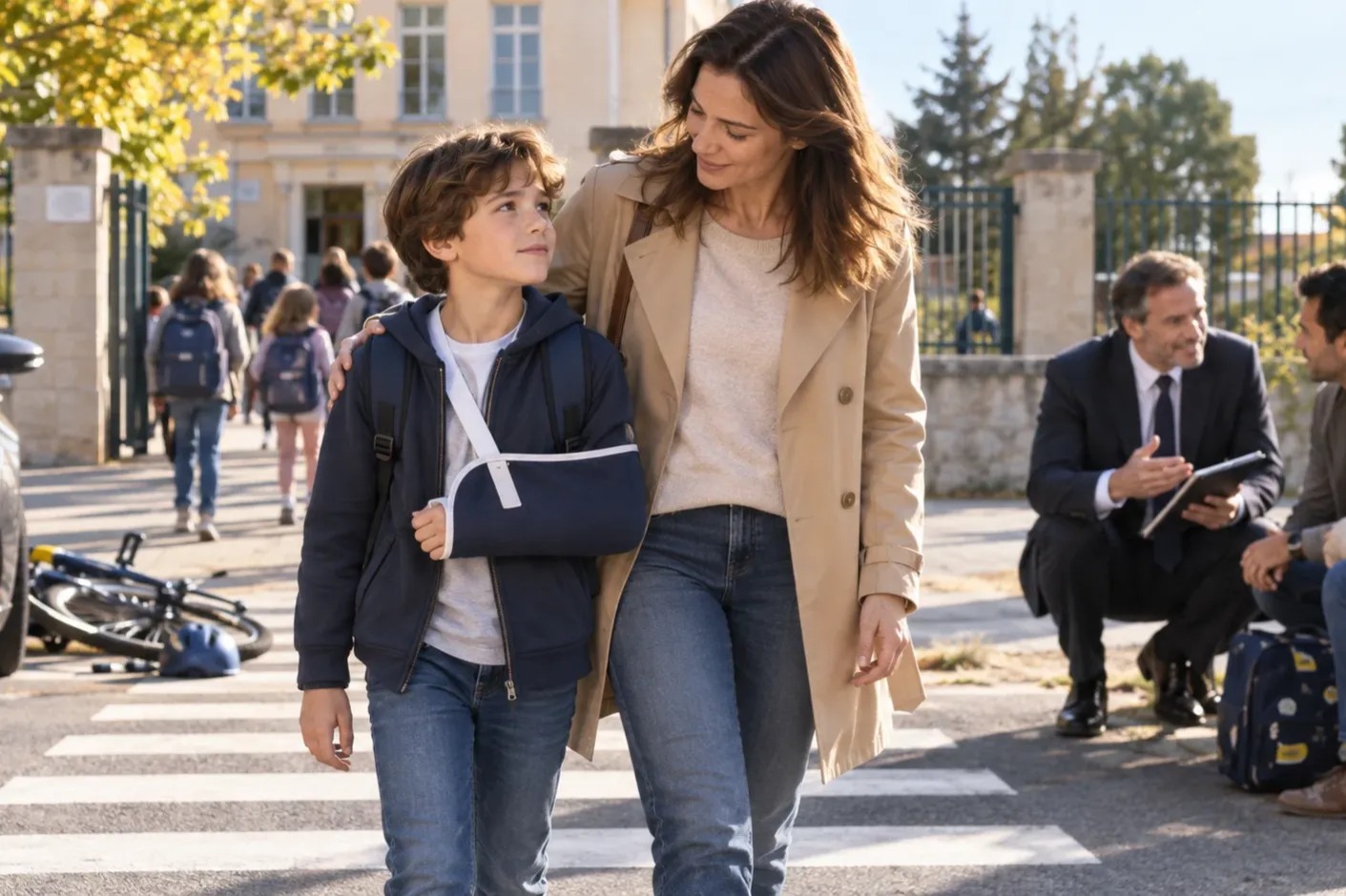 Trajet scolaire, contexte fréquent des accidents impliquant un enfant victime
